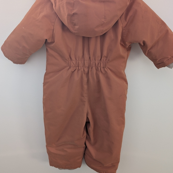 7 A.M. Enfant Onesie Snowsuit Size 1-2T - Picture 3 of 7